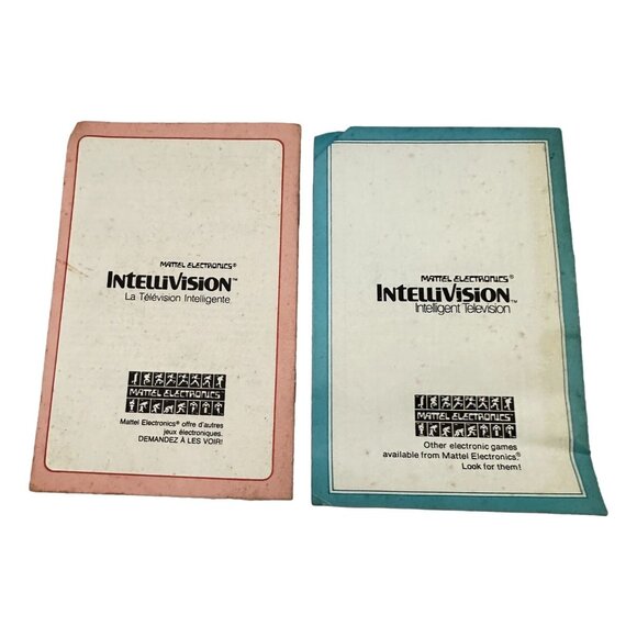 Intellivision Mattel Lot 5 Brochures Manuals NBA Baseball Basketball - Picture 3 of 10